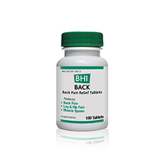 BHI - BHI Back Pain Relief Tablets - 100 Tablets