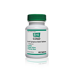 BHI - BHI Cold Symptom Relief Tablets - 100 Tablets