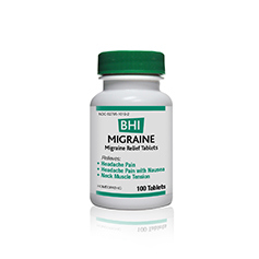 BHI - BHI Migraine Relief Tablets - 100 Tablets