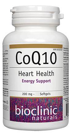 Bioclinic Naturals - CoQ10 200 mg - 60 Softgels
