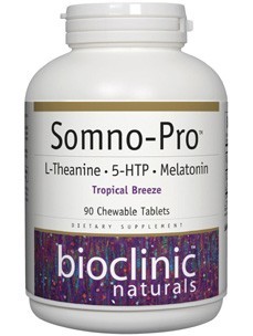 Bioclinic Naturals - Somno-Pro (Tropical Breeze) - 90 Chewable Tablets