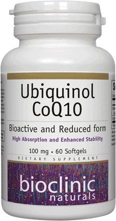 Bioclinic Naturals - Ubiquinol CoQ10 100 mg - 60 Softgels