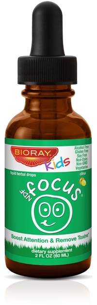 BioRay Kids - NDF Focus, Citrus Flavor - 2 fl. oz (60 ml)