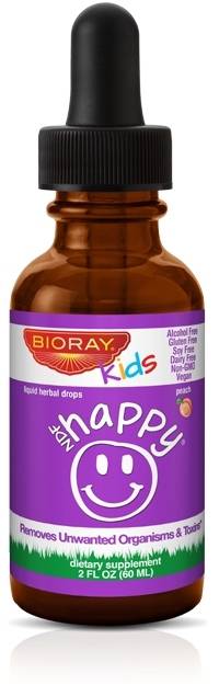 BioRay Kids - NDF Happy, Peach Flavor - 2 fl. oz (60 ml)