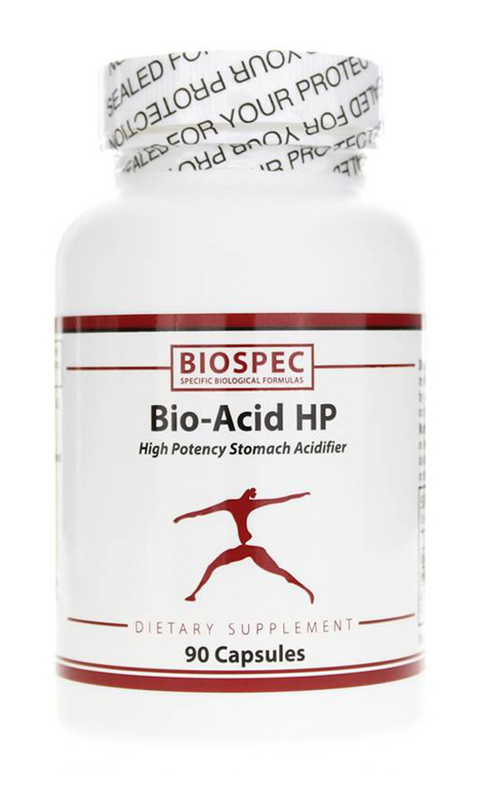 BioSpec - Bio-Acid HP (Stomach Acidifier) - 90 Capsules