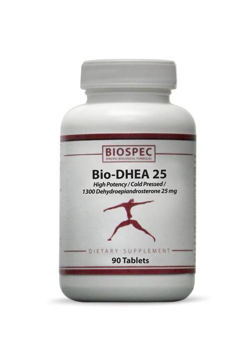 BioSpec - Bio-DHEA 25mg - 90 Tablets