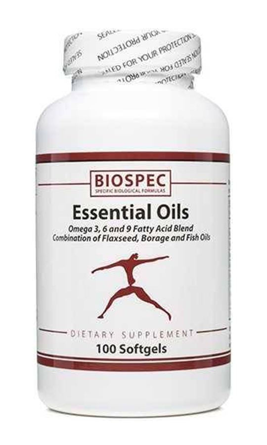 BioSpec - Essential Oils (Omega 3-6-9) - 100 Softgels