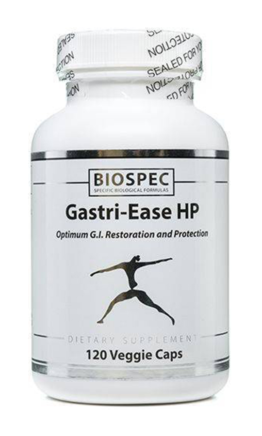 BioSpec - Gastri-Ease HP - 120 Veggie Capsules