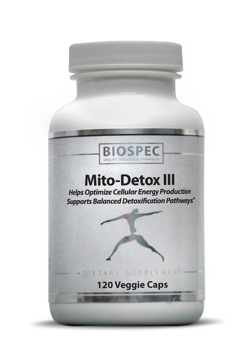 BioSpec - Mito-Detox III - 120 Veggie Capsules
