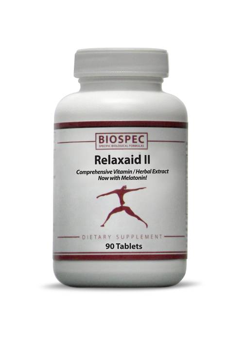 BioSpec - Relaxaid II - 90 Tablets