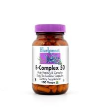 Bluebonnet Nutrition - B-Complex 50 - 100 Vegetable Capsules