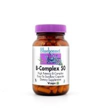 Bluebonnet Nutrition - B-Complex 50 - 50 Vegetable Capsules