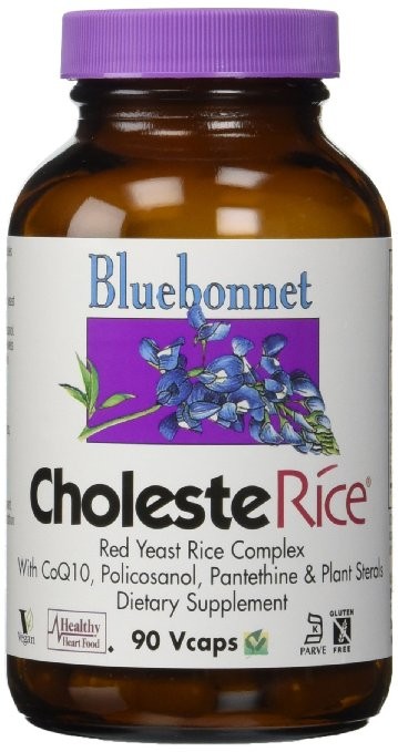 Bluebonnet Nutrition - CholesteRice - 90 Vegetable Capsules