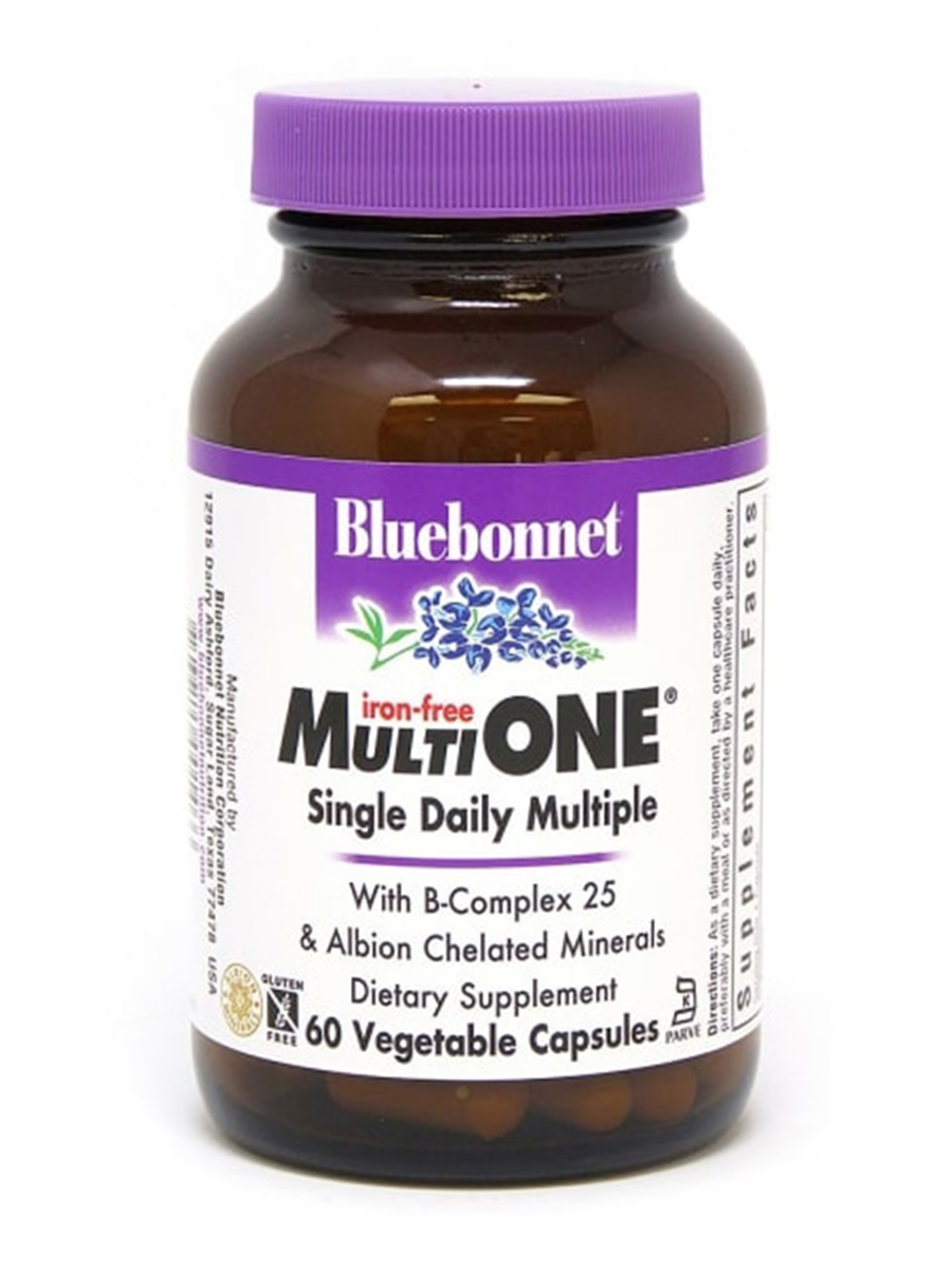 Bluebonnet Nutrition - Multi One Single Daily Multiple (Iron-Free) -