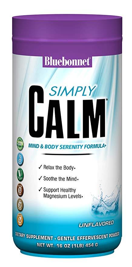 Bluebonnet Nutrition - Simply Calm Powder Unflavored - 16 oz (454