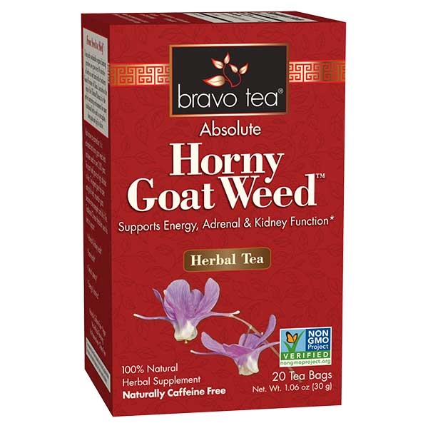 Bravo Tea - Absolute Horny Goat Weed Herbal Tea - 20 Tea Bags