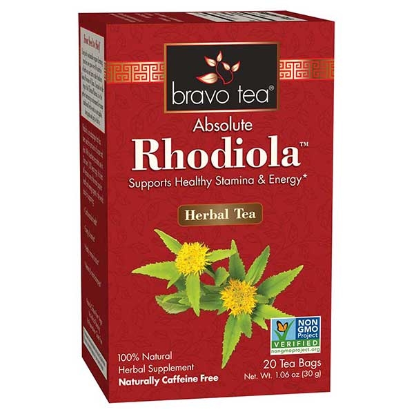 Bravo Tea - Absolute Rhodiola Herbal Tea - 20 Tea Bags