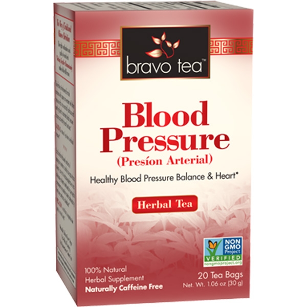 Bravo Tea - Blood Pressure Herbal Tea - 20 Tea Bags