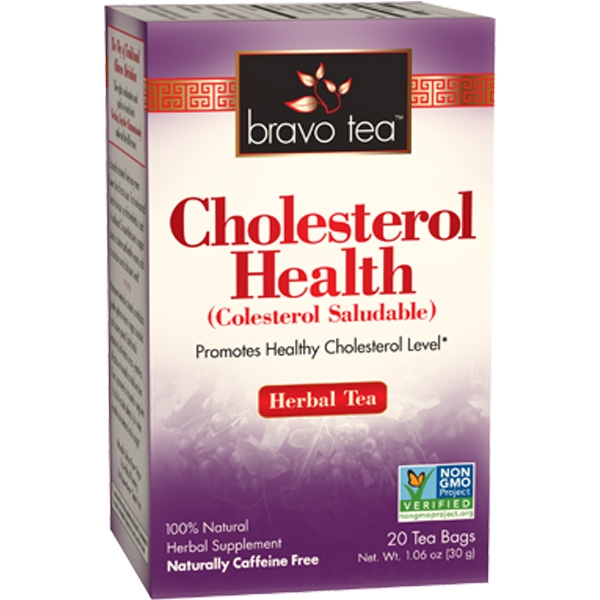 Bravo Tea - Cholesterol Health Herbal Tea - 20 Tea Bags