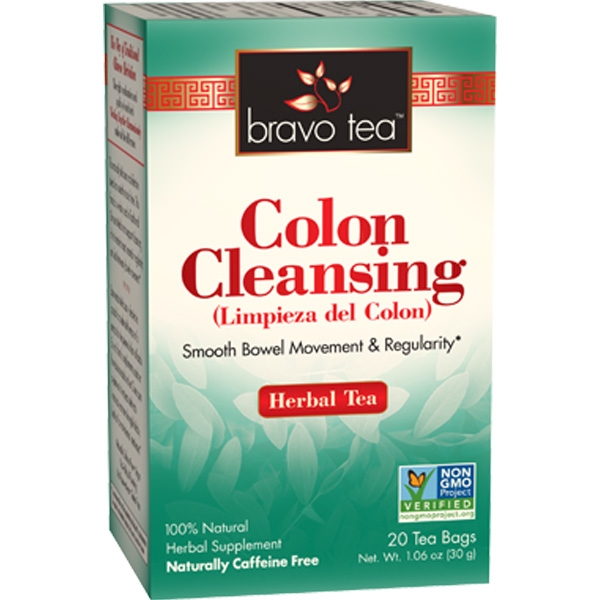 Bravo Tea - Colon Cleansing Herbal Tea - 20 Tea Bags