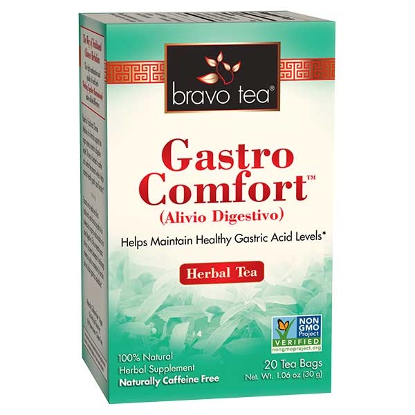 Bravo Tea - Gastro Comfort Herbal Tea - 20 Tea Bags