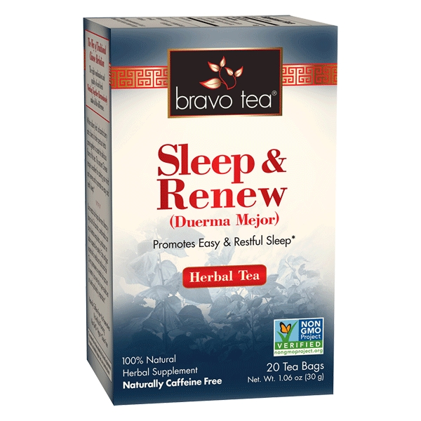 Bravo Tea - Sleep Better Herbal Tea - 20 Tea Bags