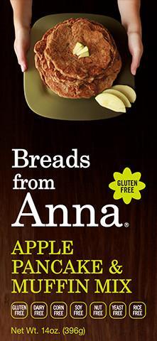 Breads from Anna - Gluten-Free Apple Pancake & Muffin Mix - 14 oz (396