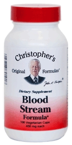 Christophers Original Formulas - Blood Stream Formula - 100 Vegetarian