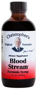 Christophers Original Formulas - Blood Stream Formula Syrup - 4 fl. oz
