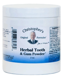 Christophers Original Formulas - Herbal Tooth & Gum Powder - 2 oz