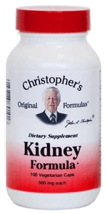 Christophers Original Formulas - Kidney Formula - 100 Vegetarian