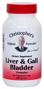 Christophers Original Formulas - Liver & Gall Bladder Formula - 100