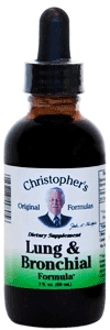 Christophers Original Formulas - Lung & Bronchial Formula - 2 fl. oz