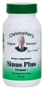 Christophers Original Formulas - Sinus Plus Formula - 100 Vegetarian