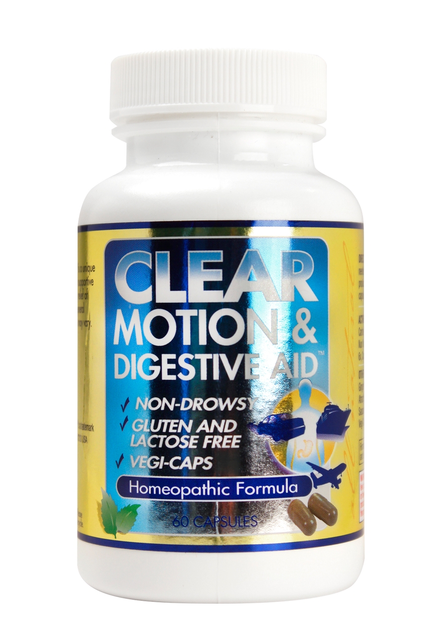 Clear Products - Clear Motion & Digestive Aid - 60 Capsules