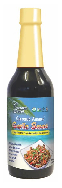 Coconut Secret - Aminos Garlic Sauce - 10 fl. oz (296 ml)
