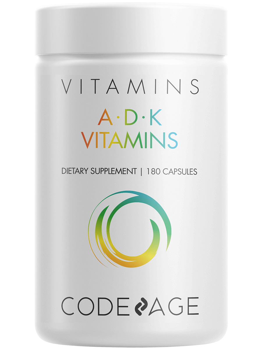 Codeage - ADK Vitamins - 180 Capsules