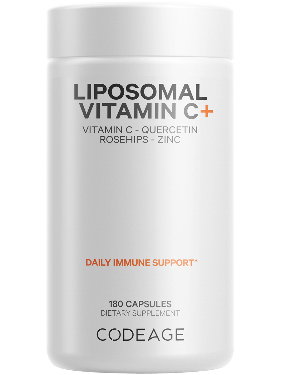 Codeage - Liposomal Vitamin C+ - 180 Capsules