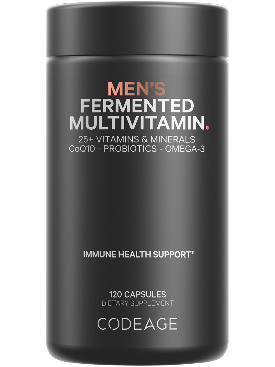Codeage - Men's Fermented Multivitamin - 120 Capsules