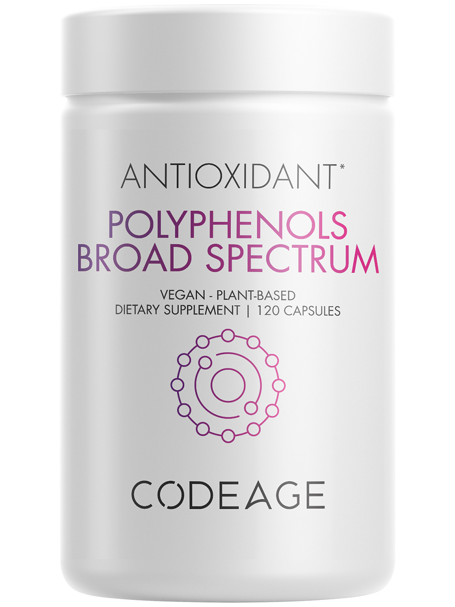 Codeage - Polyphenols Broad Spectrum - 120 Capsules