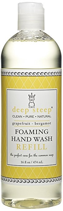 Deep Steep - Foaming Hand Wash Refill, Grapefruit Bergamot - 16 fl. oz