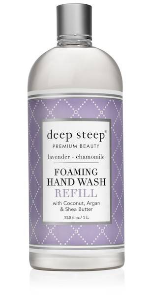Deep Steep - Foaming Hand Wash Refill, Lavender-Chamomile - 16 fl. oz