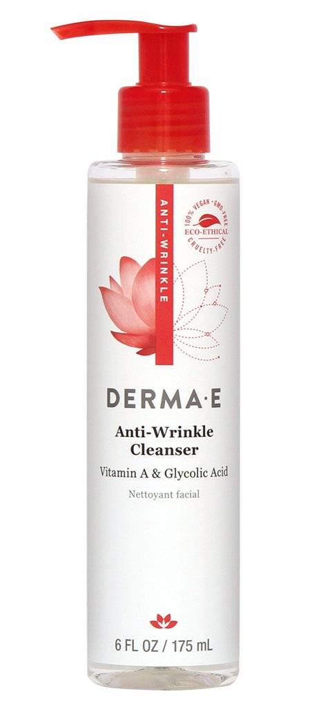 Derma E - Anti-Wrinkle Cleanser - 6 fl. oz (175 ml)