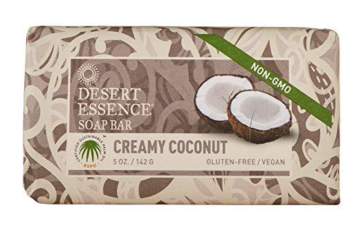 Desert Essence - Creamy Coconut Soap Bar - 5 oz (142 Grams)