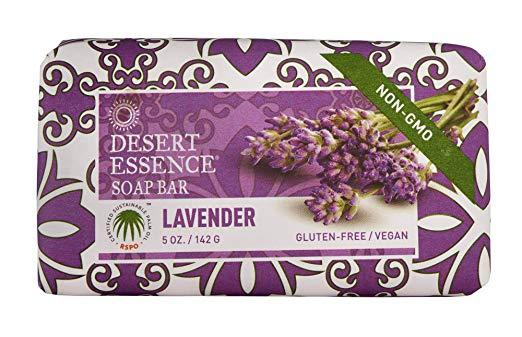 Desert Essence - Lavender Soap Bar - 5 oz (142 Grams)
