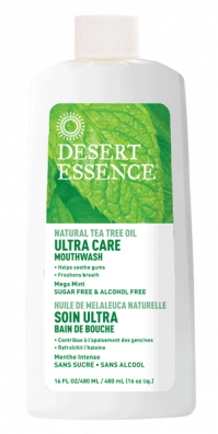 Desert Essence - Mouthwash Ultra Care Tea Tree Oil - 16 fl. oz (480