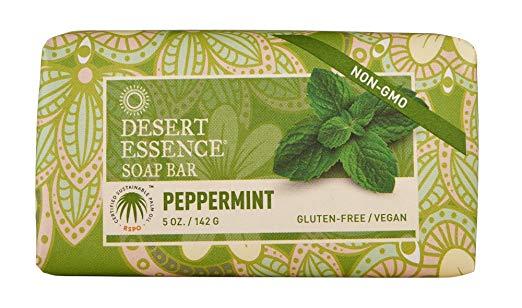Desert Essence - Peppermint Soap Bar - 5 oz (142 Grams)