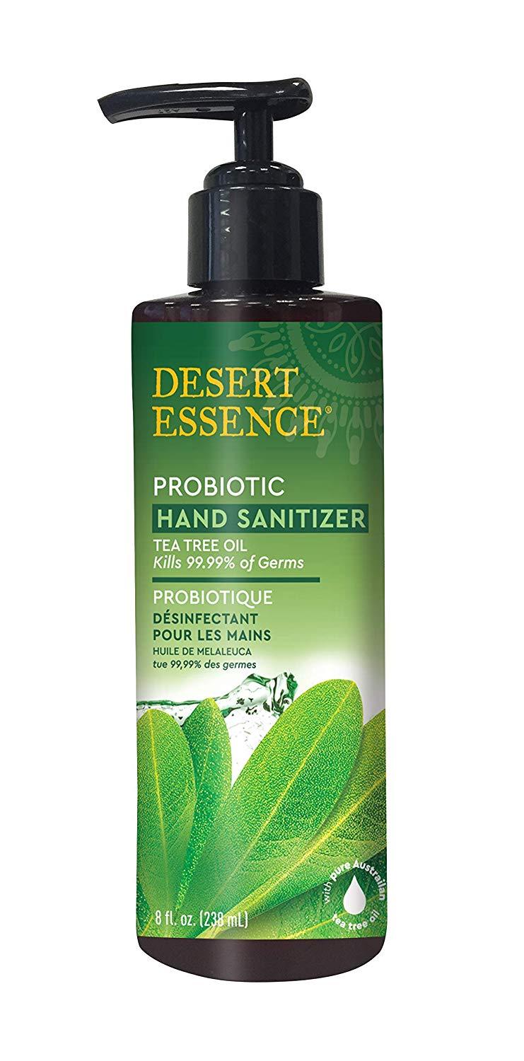 Desert Essence - Probiotic Hand Sanitizer Tea Tree Oil - 8 fl. oz (238