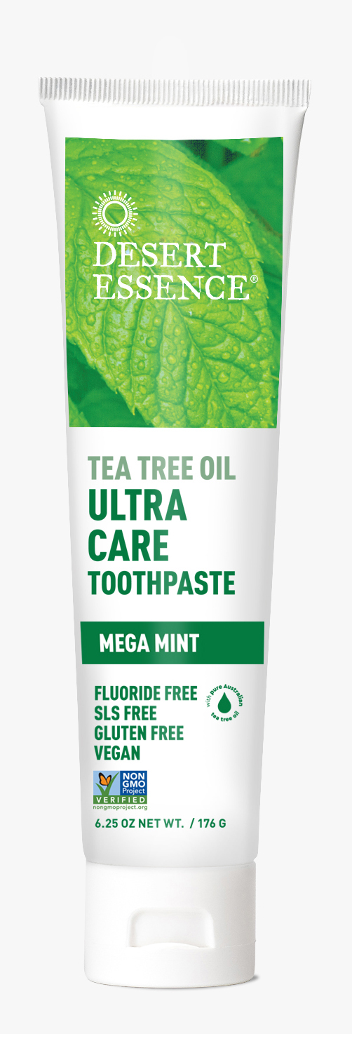 Desert Essence - Toothpaste Ultra Care Natural Tea Tree Oil - 6.25 oz