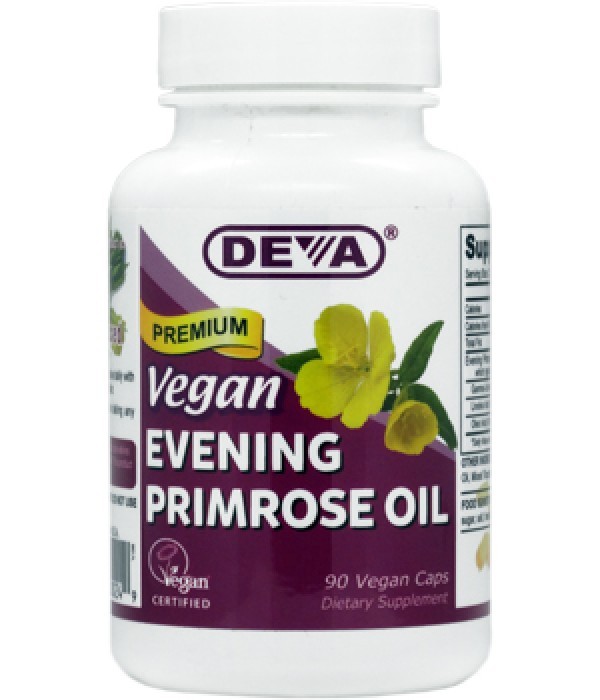 DEVA Nutrition - Vegan Evening Primrose Oil - 90 Vegan Capsules